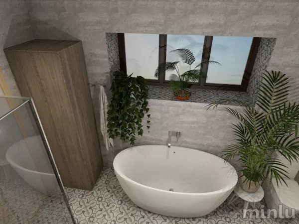 Bathroom Workspace Bedroom