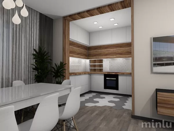 Kitchen Living room Lobby