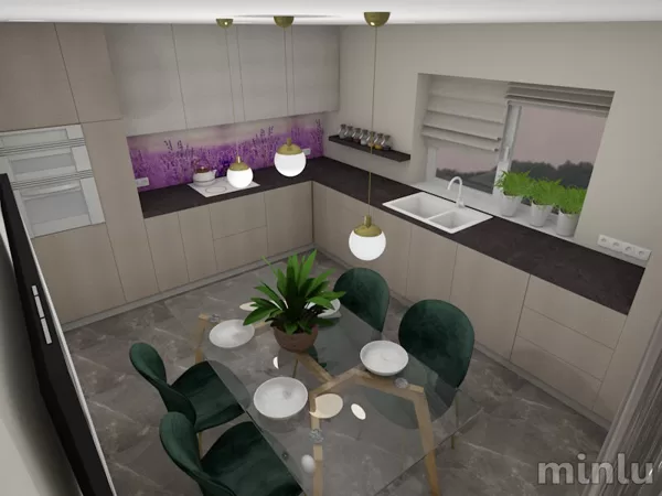 Beige Kitchen