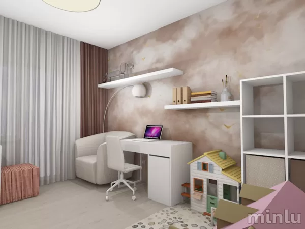 Kids room for two girls