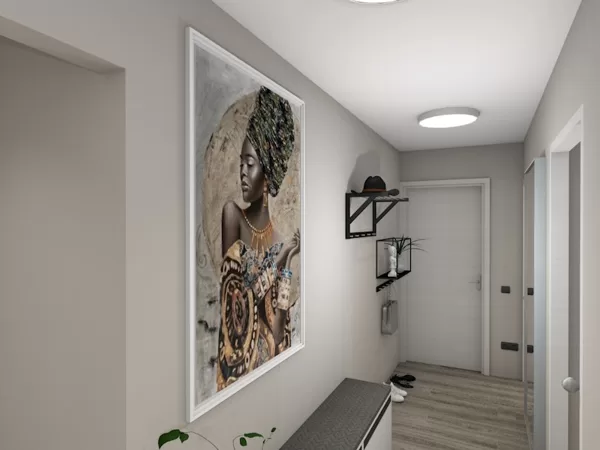 Interior project for an apartment