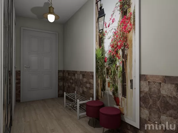 Colorful apartment interior