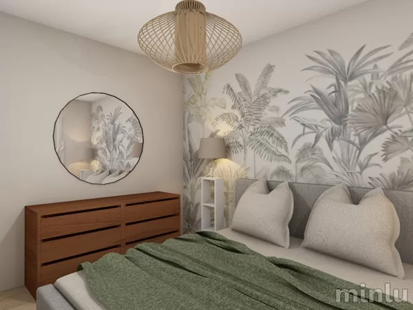 Bedroom and Home office