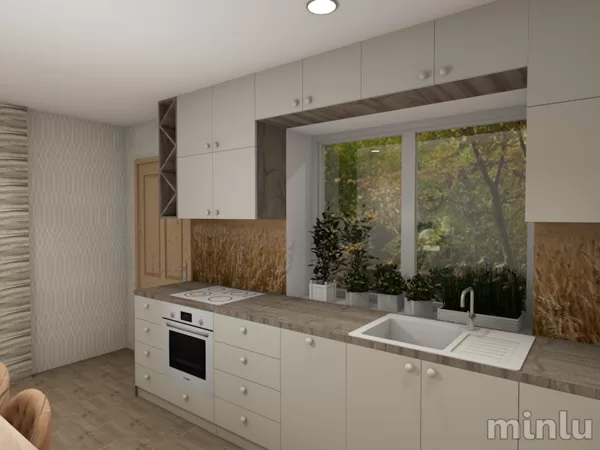 Nature inspired kitchen