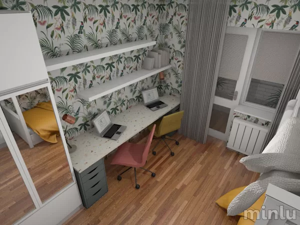Kids room for two girls