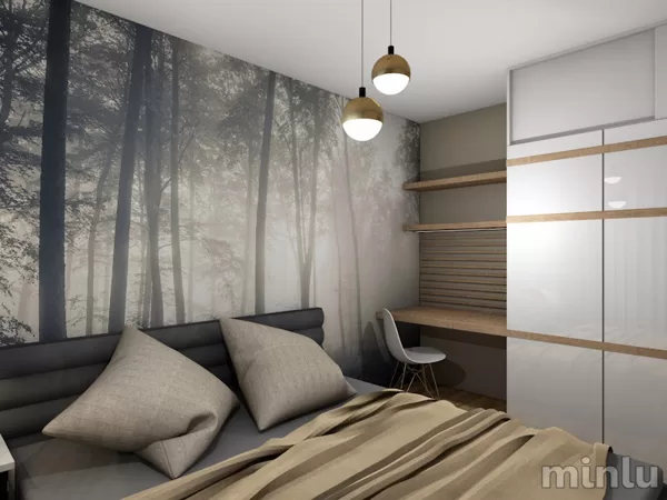 Partly - studio apartment in Scandinavian vibes