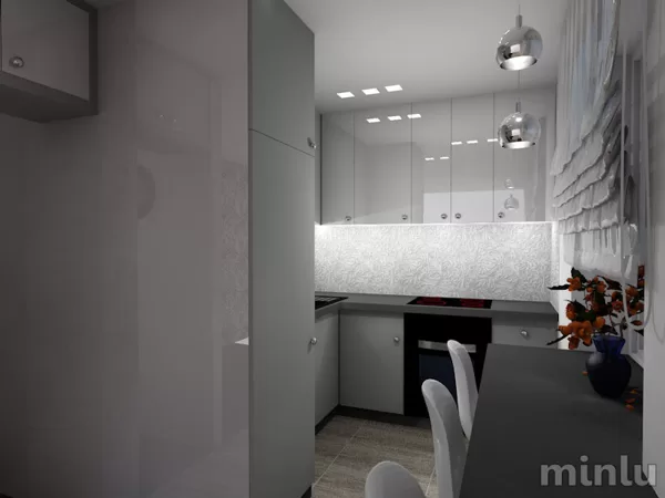 Grey kitchen