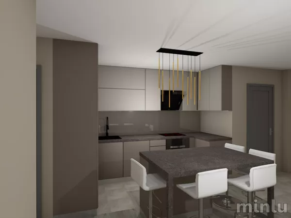 Beige kitchen