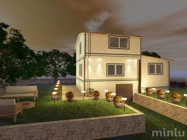 Facade for a Summer House