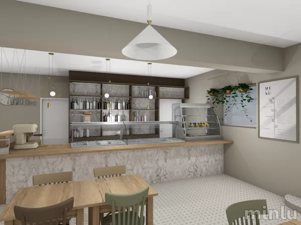Interior for cafe