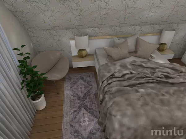 Bedroom in Mansard