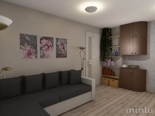 Home in budget in the apartment of the special project