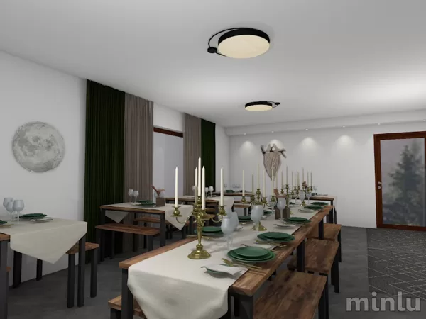 Dining / Chilling room in guest house complex