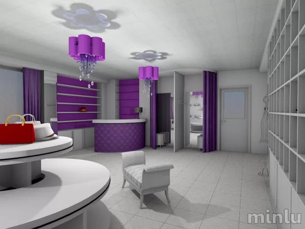 Interior for boutique